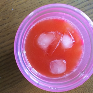 トマト&リンゴの炭酸ジュース